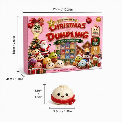 Squishy Advent Calendar 2026: 24 Days of Adorable Dumpling Surprises for a Magical Christmas Countdown