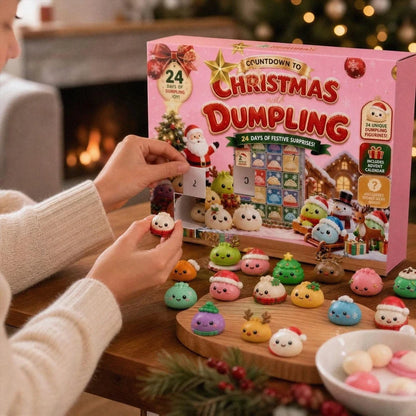 Squishy Advent Calendar 2026: 24 Days of Adorable Dumpling Surprises for a Magical Christmas Countdown