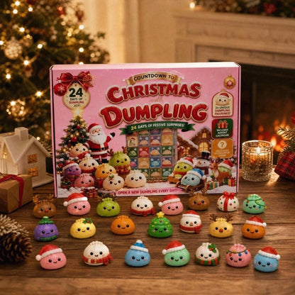 Squishy Advent Calendar 2026: 24 Days of Adorable Dumpling Surprises for a Magical Christmas Countdown