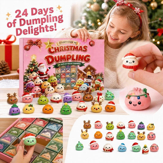 Squishy Advent Calendar 2026: 24 Days of Adorable Dumpling Surprises for a Magical Christmas Countdown