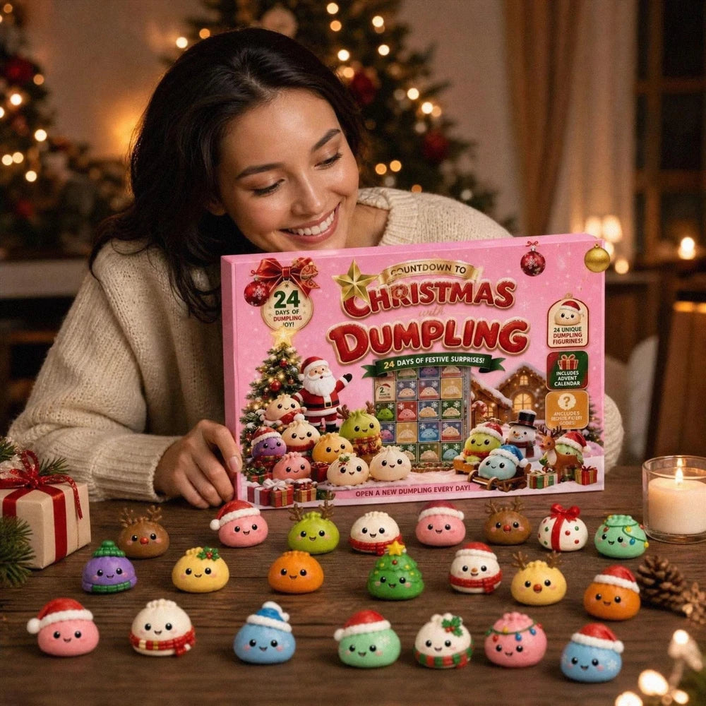 Squishy Advent Calendar 2026: 24 Days of Adorable Dumpling Surprises for a Magical Christmas Countdown