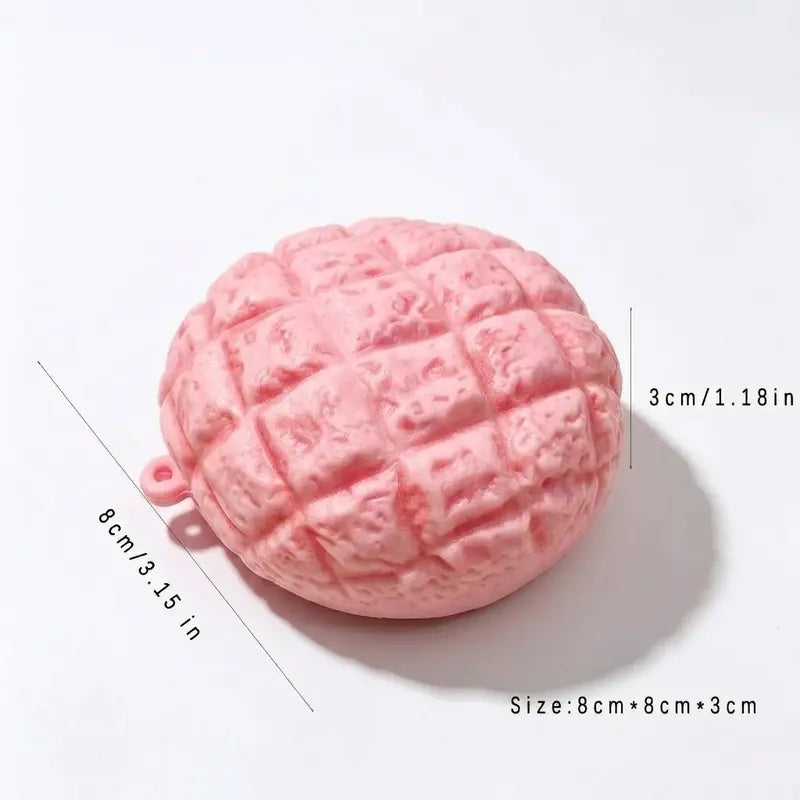 Adorable 4-Piece Kawaii Squishy Figurine Set – Stress Relief & Desktop Decor with Unique Building Block Surprise