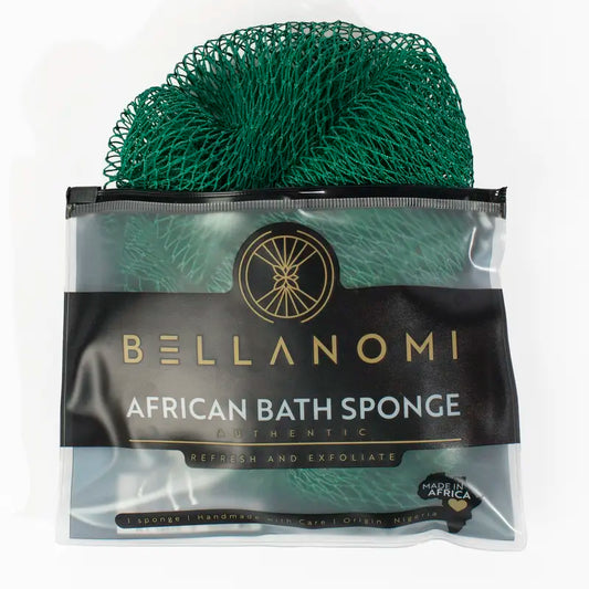 African Exfoliating Net Sponge, Authentic Ethically Sourced from Nigeria Body Scrubber